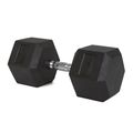 TREXO Hex 37,5 kg gumuoti hanteliai 5