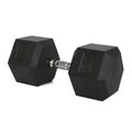 TREXO Hex 40 kg gumuoti hanteliai 5