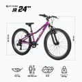 Treniruotės rotorius ATTABO JR 24 violetinis 2