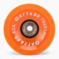 Longboardo ratukai ATTABO Longboard Wheels 70x51 mm 4 vnt. Oranžiniai