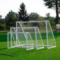 Futbolo vartai OneTeam PVC 244 x 150 cm balti 4