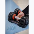 Reguliuojamų hantelių rinkinys TREXO 2 x 5,75 kg juodas 9