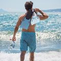 Paviršinio nardymo rinkinys AQUASTIC Shoal kaukė + vamzdelis + plaukmenys mėlynas 15