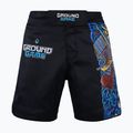 Ground Game MMA Yokai 3.0 vyrų MMA šortai juodi 22SHORTSMMAYOK3