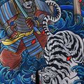 Ground Game MMA Yokai 3.0 vyrų MMA šortai juodi 22SHORTSMMAYOK3 7