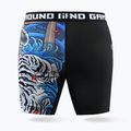 Ground Game Vale Tudo Yokai 3.0 vyriški treniruočių šortai juodi/daugiaspalviai 2