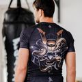 Ground Game Oni Samurai vyriškas marškinėliai su kapišonu black 22RASHSSSAM3 8