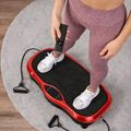 Vibracinė platforma Extralink Moonwalk Spin Move black/red 10