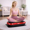 Vibracinė platforma Extralink Moonwalk Spin Move black/red 11