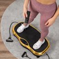 Vibracinė platforma Extralink Moonwalk Spin Move black/gold 11