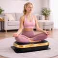 Vibracinė platforma Extralink Moonwalk Spin Move black/gold 12
