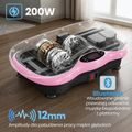 Vibracinė platforma Extralink Moonwalk Spin Move black/pink 11