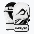 Overlord Sparring MMA graplingo pirštinės natūralios odos baltos spalvos 101003-W/M 6