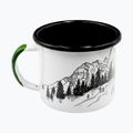 Kelioninis puodelis Alpinus Enamelled White Bear