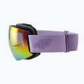 Slidinėjimo akiniai 4F U044 violet/gradient smoke 5