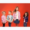 Vaikiška striukė KID STORY Bio Finishing Bomber colorful stripes 12
