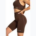 Moteriški treniruočių šortai Gym Glamour Push Up 2.0 dark chocolate 2