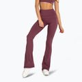 Moteriškos tamprės Gym Glamour Push Up 2.0 burgundy