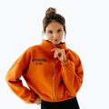 Moteriškas flisinis džemperis JoyInMe Zip Flow Sweatshirt pumpkin spice