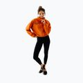 Moteriškas flisinis džemperis JoyInMe Zip Flow Sweatshirt pumpkin spice 2