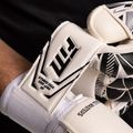 Vartininko pirštinės Football Masters Invictus X RF white/black 3