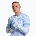Vartininko pirštinės Football Masters Invictus X PRO white/blue 2
