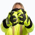 Vartininko pirštinės Football Masters Invictus X PRO yellow fluo 4