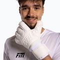 Vartininko pirštinės Football Masters Invictus X all white 4