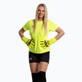 Vartininko pirštinės Football Masters Invictus X yellow fluo 2