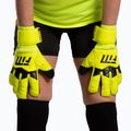 Vartininko pirštinės Football Masters Invictus X yellow fluo 4