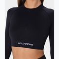 Moteriški treniruočių marškinėliai ilgomis rankovėmis Carpatree Allure Seamless black 7