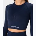 Moteriški treniruočių marškinėliai ilgomis rankovėmis Carpatree Allure Seamless midnight blue 4