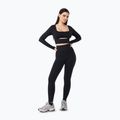 Moteriški treniruočių marškinėliai ilgomis rankovėmis Carpatree Dopamine Buzz Seamless obsidian black 2