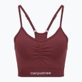 Treniruoklių liemenėlė Carpatree Allure Seamless burgundy 7