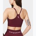 Treniruoklių liemenėlė Carpatree Allure Seamless burgundy 5