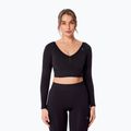 Moteriški treniruočių marškinėliai ilgomis rankovėmis Carpatree Eris Seamless orchid black