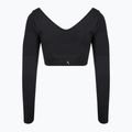 Moteriški treniruočių marškinėliai ilgomis rankovėmis Carpatree Eris Seamless orchid black 2
