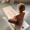 Moonholi BODY jogos kilimėlis 3 mm, smėlio spalvos SKU-104 7