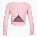 Moteriška jogos viršutinė dalis Moonholi Total Eclipse Wrap Top Nude pink 205 2