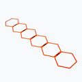 Yakimasport kombinuoti koordinavimo ratai Hexa hoops 6 vnt. oranžinė 100268 2