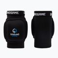 Ground Game Muay Thai Knockout Knee Protectors black MTKNEEPADM