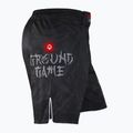 Ground Game MMA Samurai 2.0 vyriški treniruočių šortai juoda/raudona 4