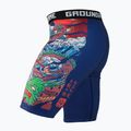 Ground Game Vale Tudo Tatakai vyriški treniruočių šortai mėlyni 5