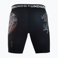 Ground Game Vale Tudo Bushido 3.0 vyriški treniruočių šortai juodi/daugiaspalviai 2