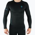 Vyriška Ground Game Athletic 3.0 Rashguard blauzdinė juoda RASHATH3LS