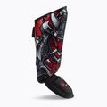 Ground Game Samurai blauzdikaulių apsaugos juodos ir raudonos spalvos 2