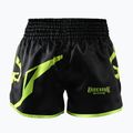 Vyriški Ground Game Muay Thai Neon treniruočių šortai juoda/žalia neoninė 2
