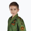 GI vaikų brazilų džiu-džitsu antžeminis žaidimas Junior 3.0 žalias GIJUN3PIN02 2