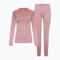 Moteriškas termo apatinio trikotažo komplektas Viking Altis Base Layer pink 8