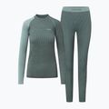 Moteriškas termo apatinio trikotažo komplektas Viking Mounti Base Layer green